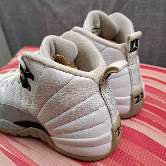 Nike Air Jordan 12 Retro GS Wolf Grey Size 7Y 510815-108 OG - Picture 3 of 14